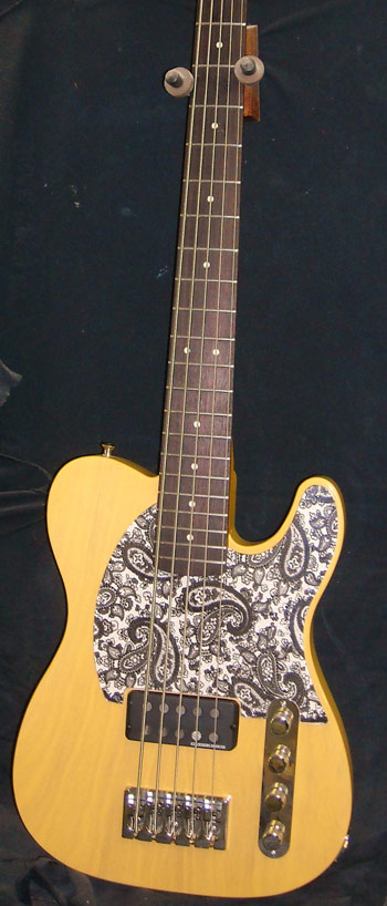 Big T Butterscotch 5-String Bass