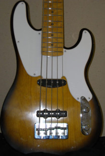 Sunburst T-Bass 5-String