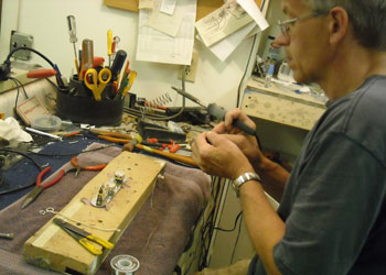 Bill Crook at Crook Custom Guitars