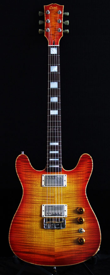 Cherry Sunburst Double Cutaway