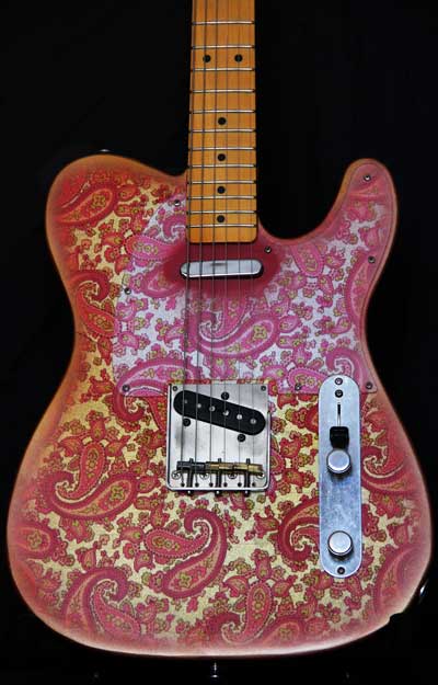 Pink Paisley T-Style Body Front